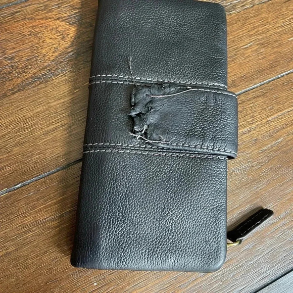 Fossil leather wallet - Picture 15 of 15